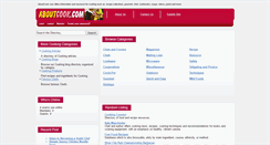 Desktop Screenshot of aboutcook.com