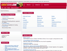 Tablet Screenshot of aboutcook.com
